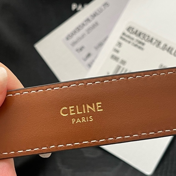 Celine triomphe belts - Picture 3 of 9